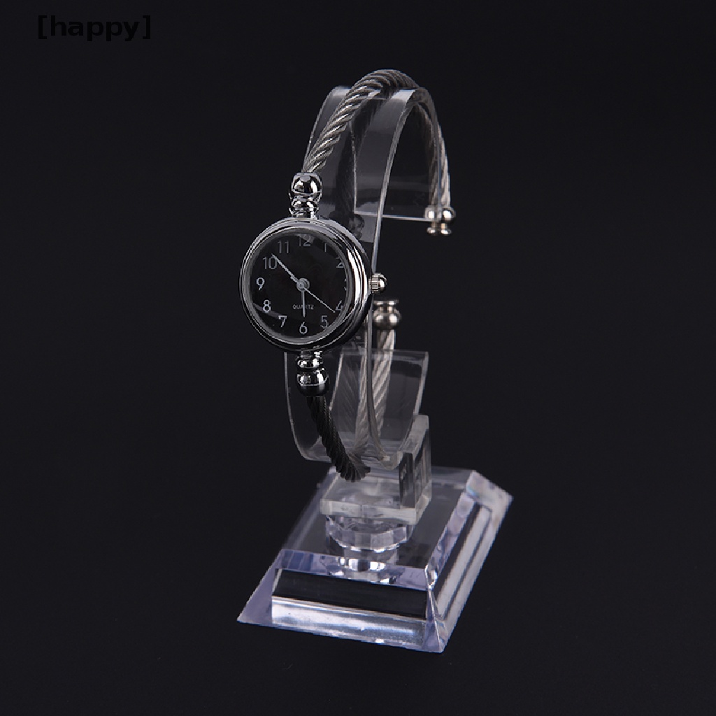 Ha Rak Display Jam Tangan Bahan Plastik Transparan