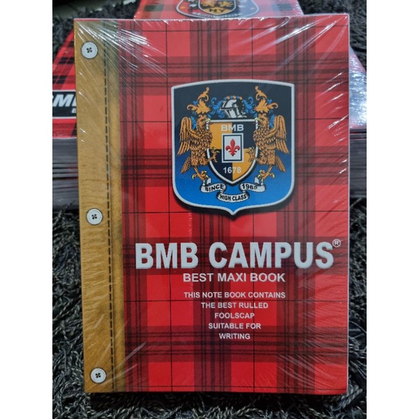 Buku BMC | BMB | BIG BOSS | TIARA CAMPUS  isi 50 Lembar ( 1 pak isi 10 buku  )