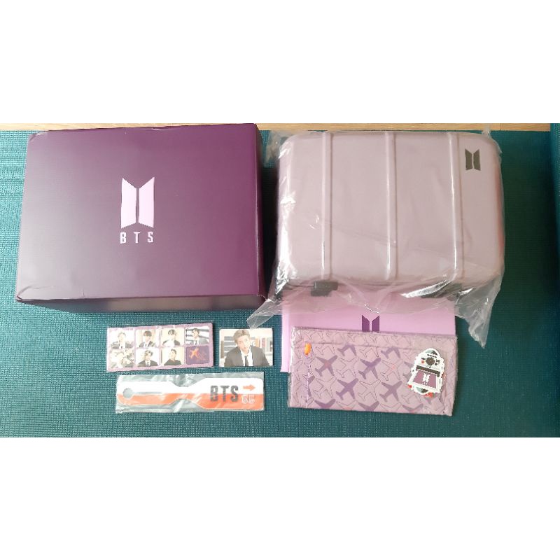 (SHARING) BTS Merch Box 5 Mini Luggage Official Weverse
