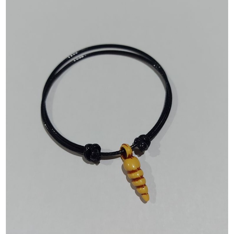 Gelang Tali Korea Liontin Siput Cantik