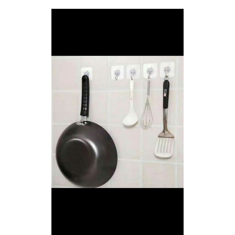 Gantungan hook tempel magic (BISA COD)