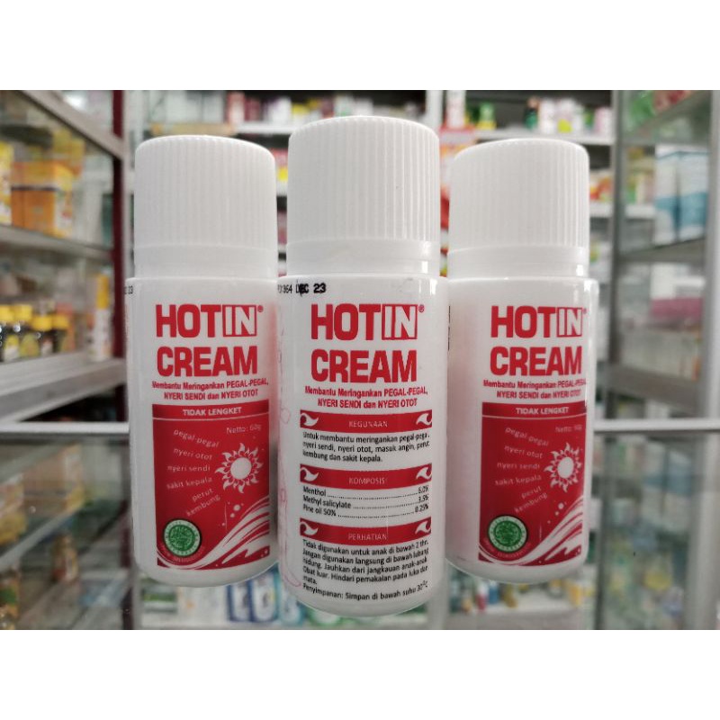 HOT IN CREAM BOTOL 60 ML - ED 10/2025