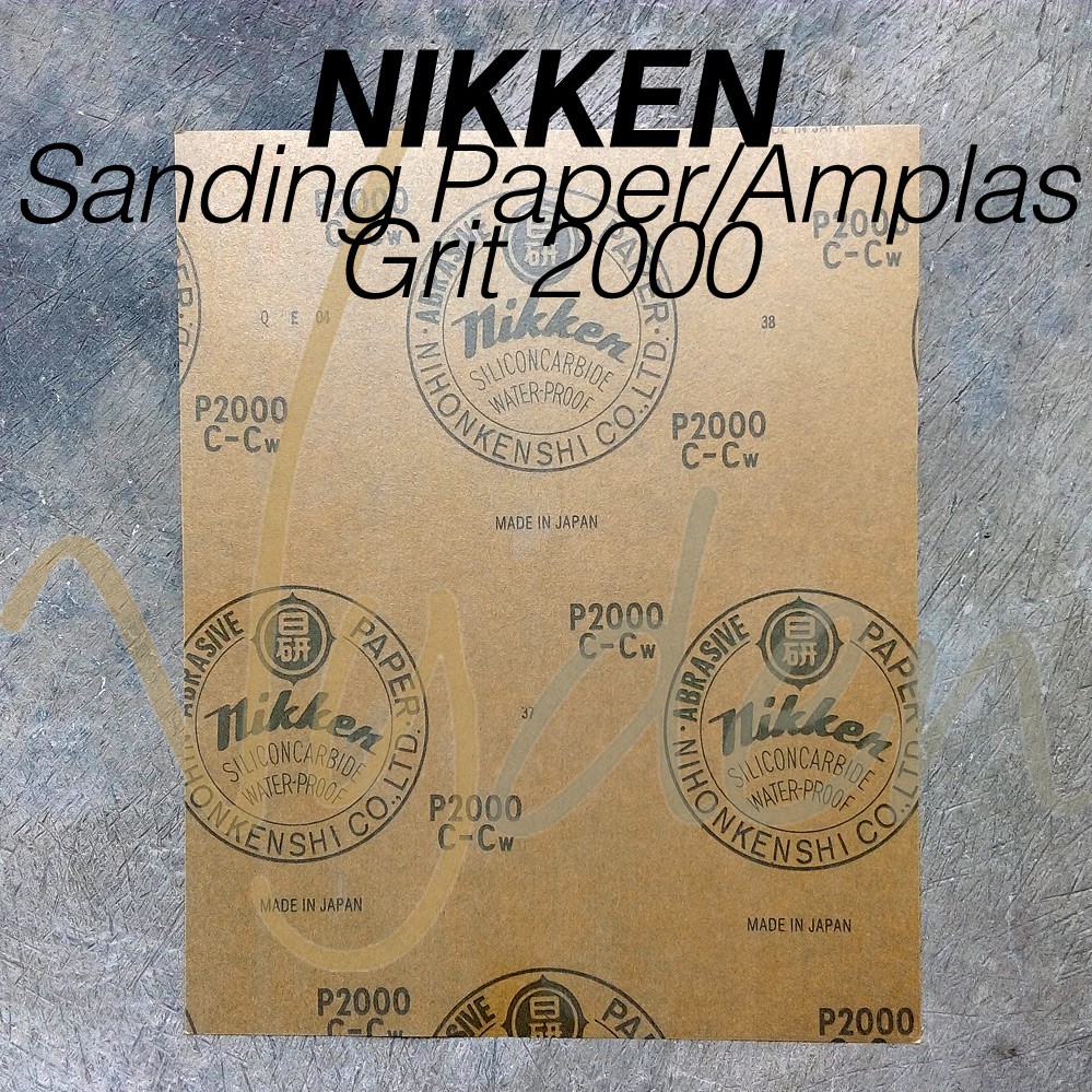 MURAH Amplas Sanding Paper Nikken Grit 2000 Cat Mobil Motor
