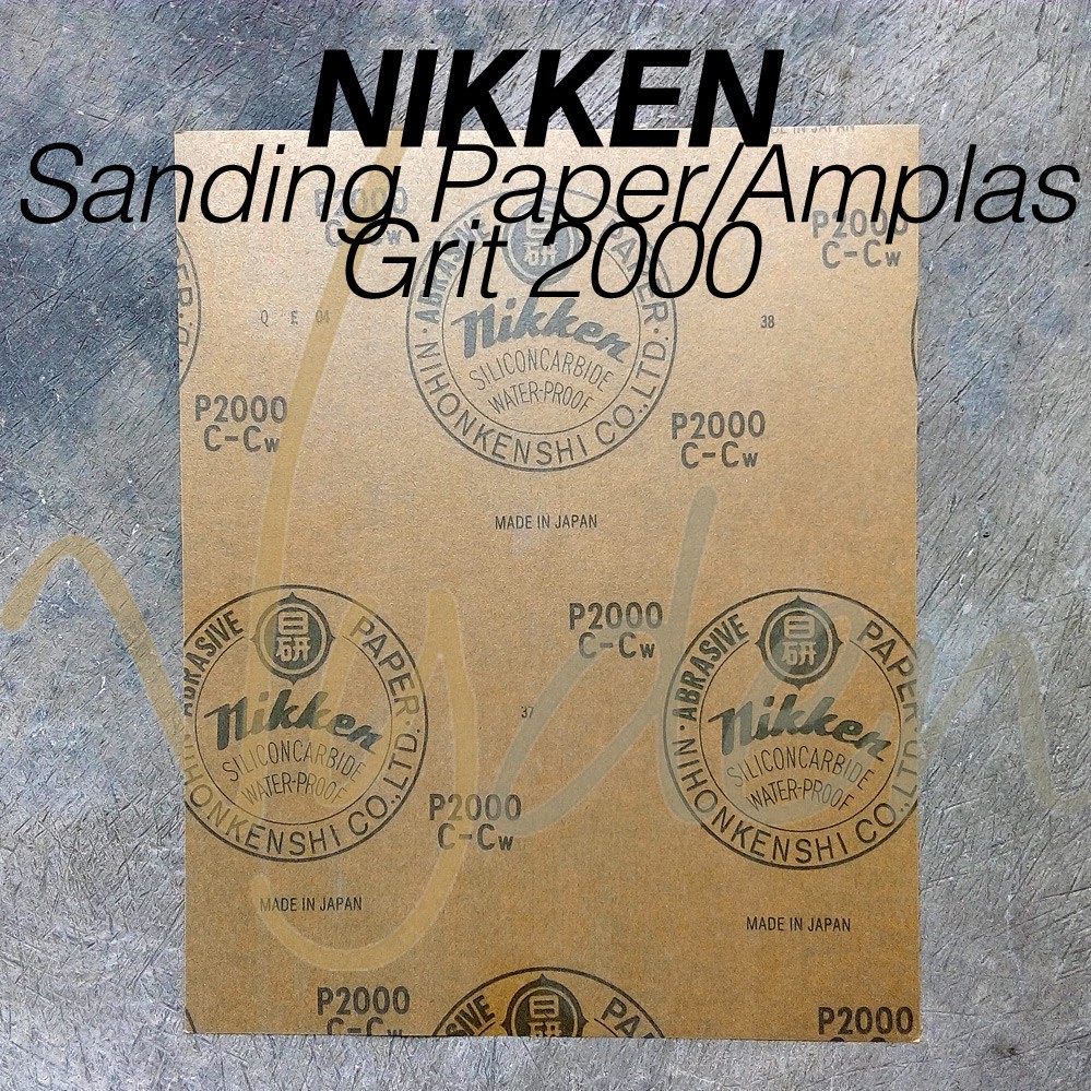 MURAH Amplas Sanding Paper Nikken Grit 2000 Cat Mobil Motor