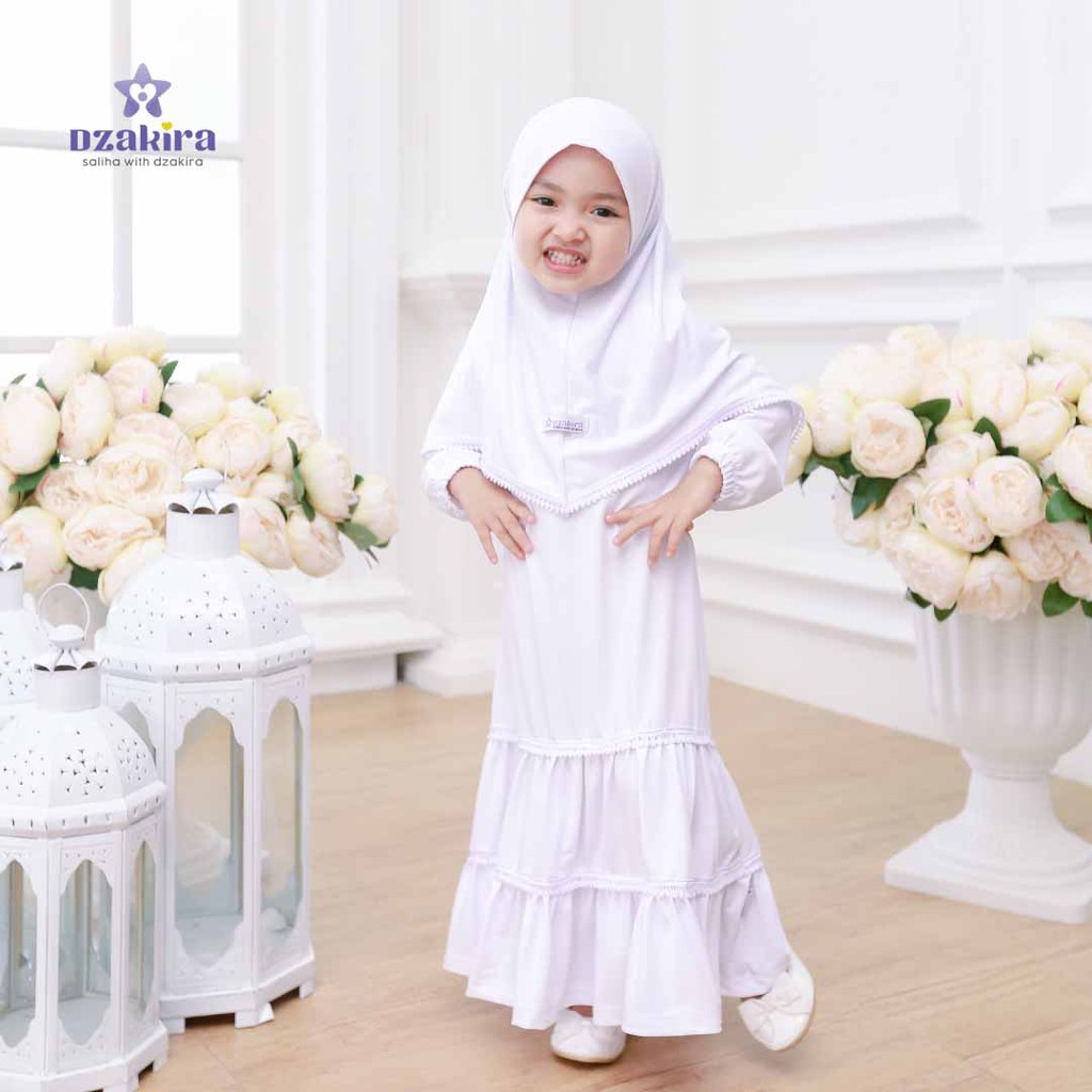 GAMIS KIRANA 0-3THN PUTIH by DZAKIRA