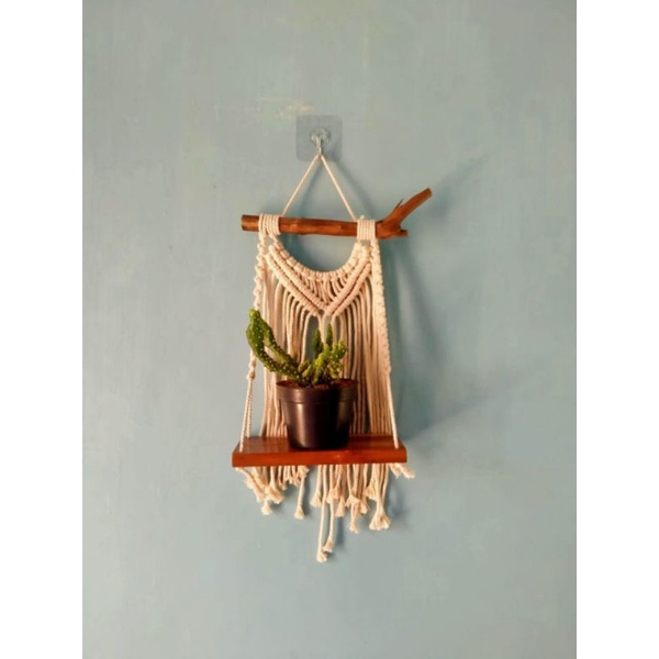 macrame pot dekorasi dinding,macrame dinding