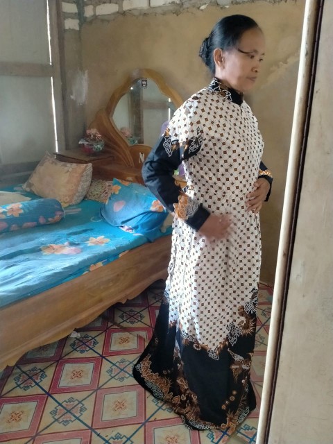 Gamis Batik Genes | Batik Terbaru | Terlaris Modern | Batikputramas1 No Kw