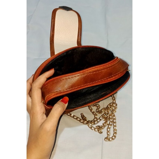 Tas selempang tali rantai