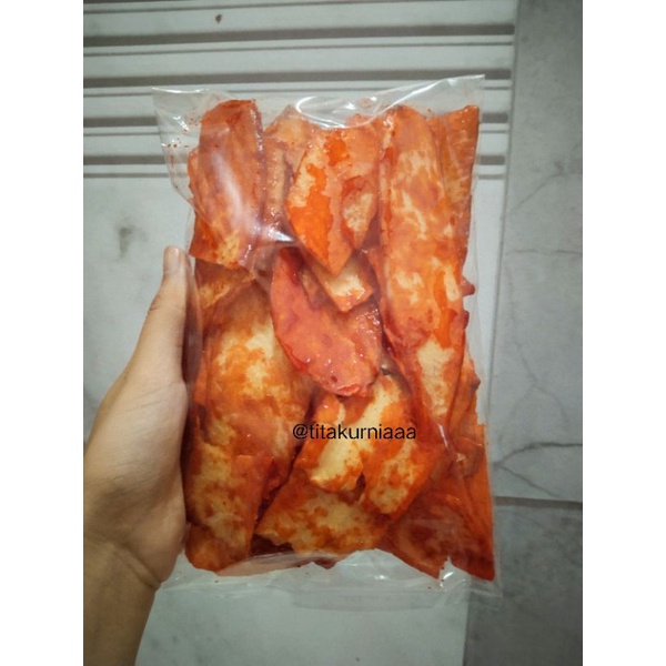 Keripik Singkong ante pedas oleh oleh khas Lampung 200gr