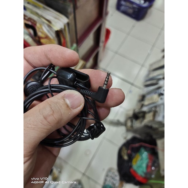 headset NOKIA 6300 / E63 / N95 / UJUNG KECIL hansfree earphone mantul