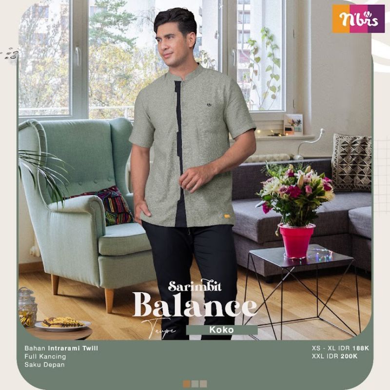 Koko Sarimbit Nibras Balance Taupe