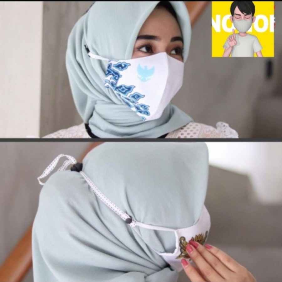 konektor masker tali hijab dewasa anak pengait masker Korea aksesoris