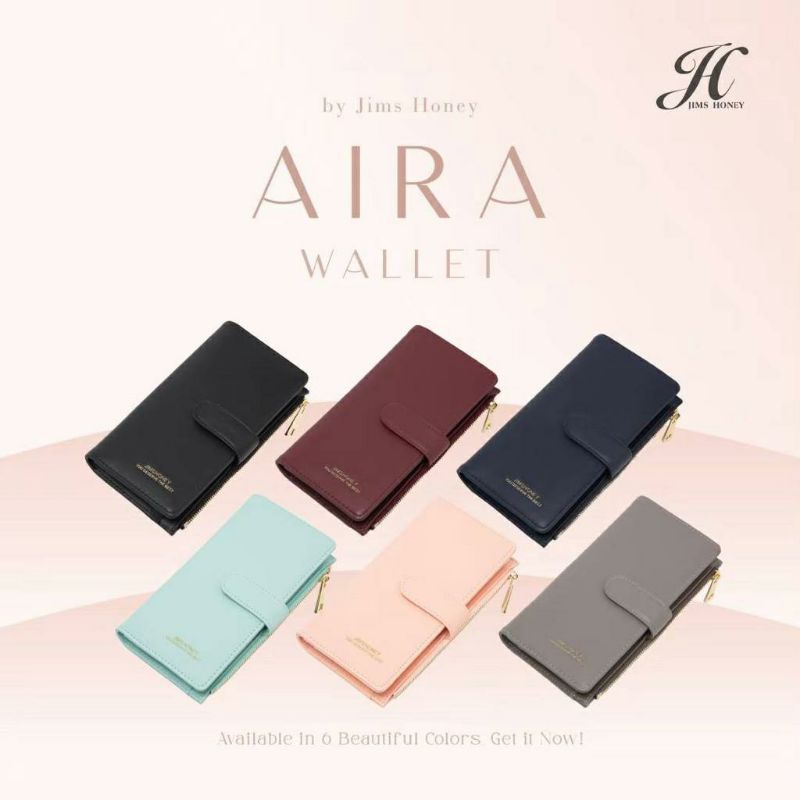 Jimshoney - Aira Wallet - Dompet wanita - Dompet Panjang - Dompet ori - Dompet murah