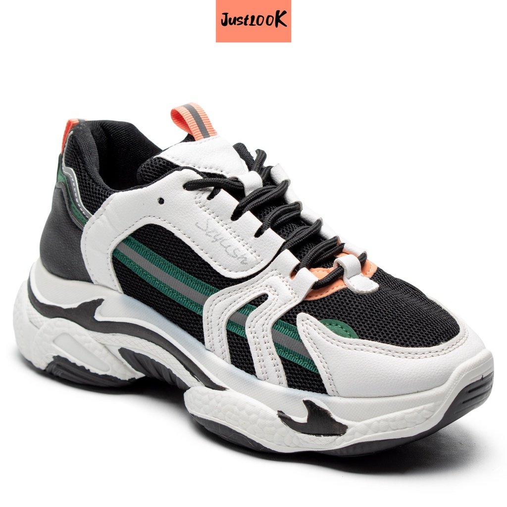 JustLook Chaeyeon Sepatu Sneakers Wanita Sneakers Shoes Korea Import