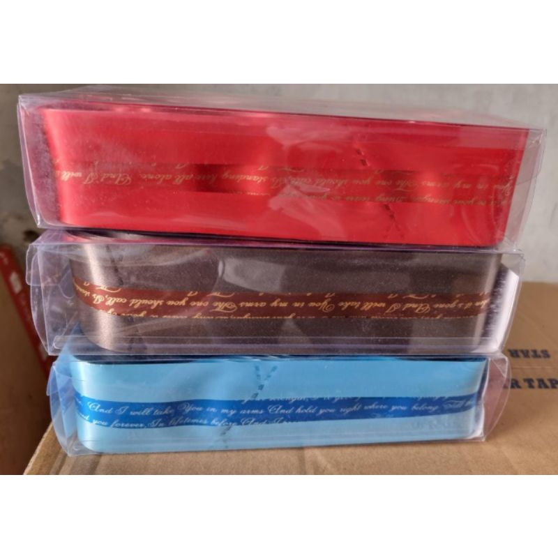 

Pita Sablon Hiasan Hadiah isi 10 pcs