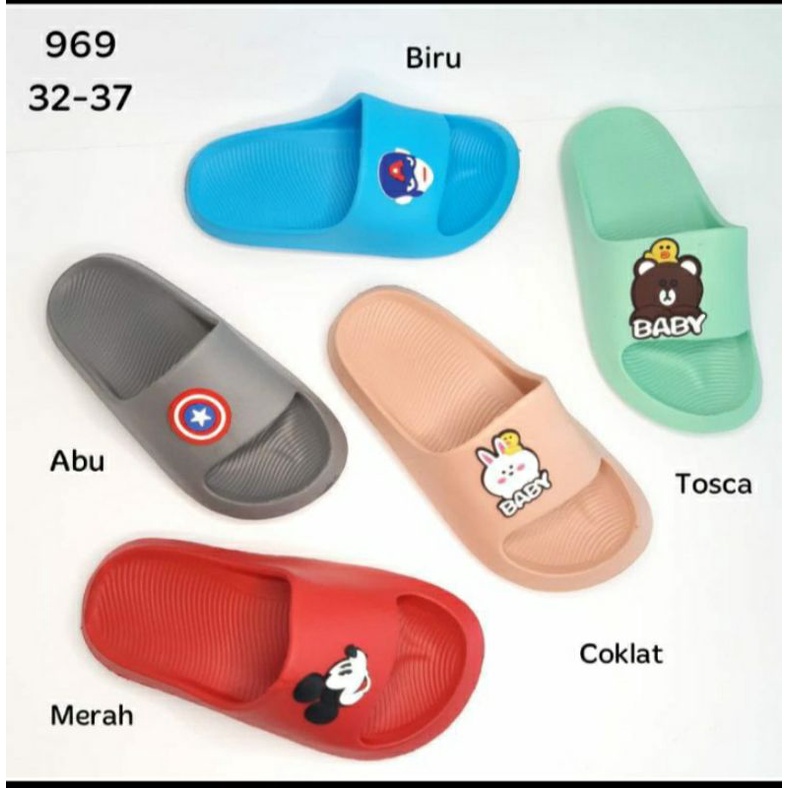 Sandal selop kekinian Korean style