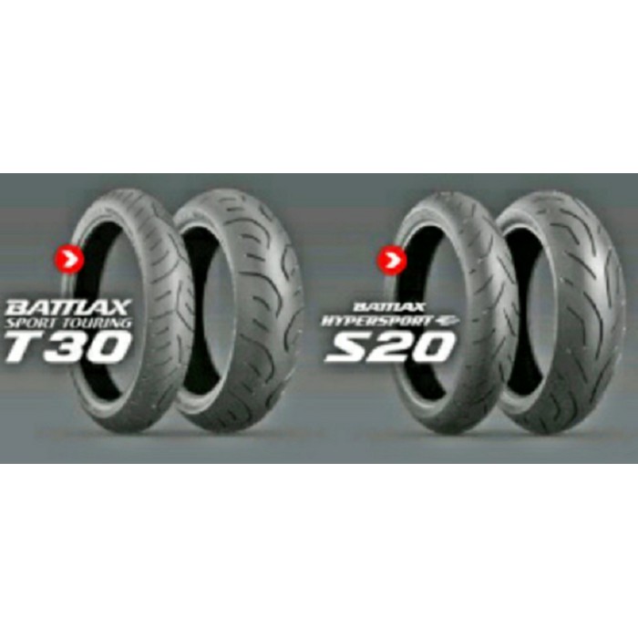 Ban Luar Bridgestone Battlax S20 uk 160 untuk semua motor