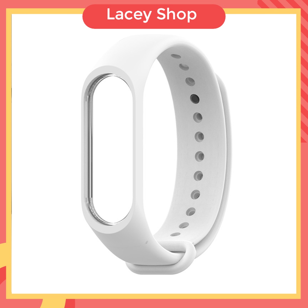 Silicone Strap Xiaomi Mi Band 3 4 5 6 7 Tali SmartBand