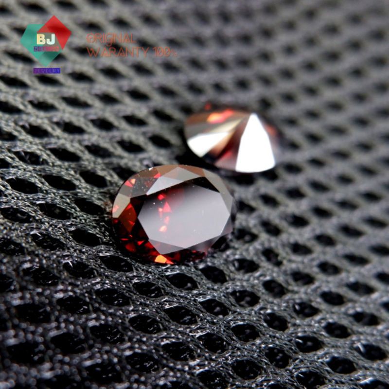 A5 Quality Permata Brown Cubic Zirconia Diamond Cut Super Quality