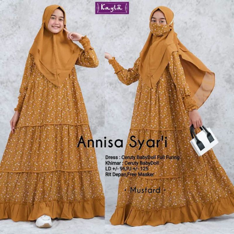 Gamis Annisa Syari
