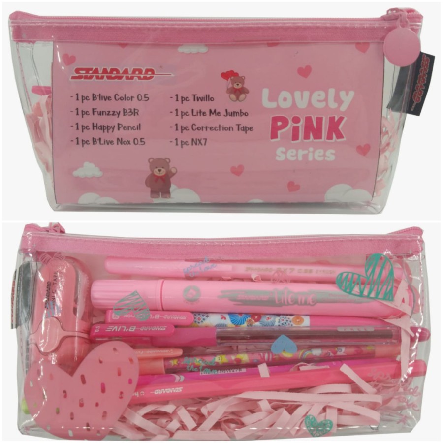 Paket Alat Tulis - Standard - Pencil Case - Tempat Pensil Lengkap