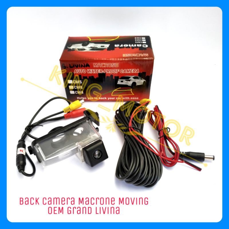 Kamera/Camera Mundur Parkir Macrone Moving OEM Grand Livina