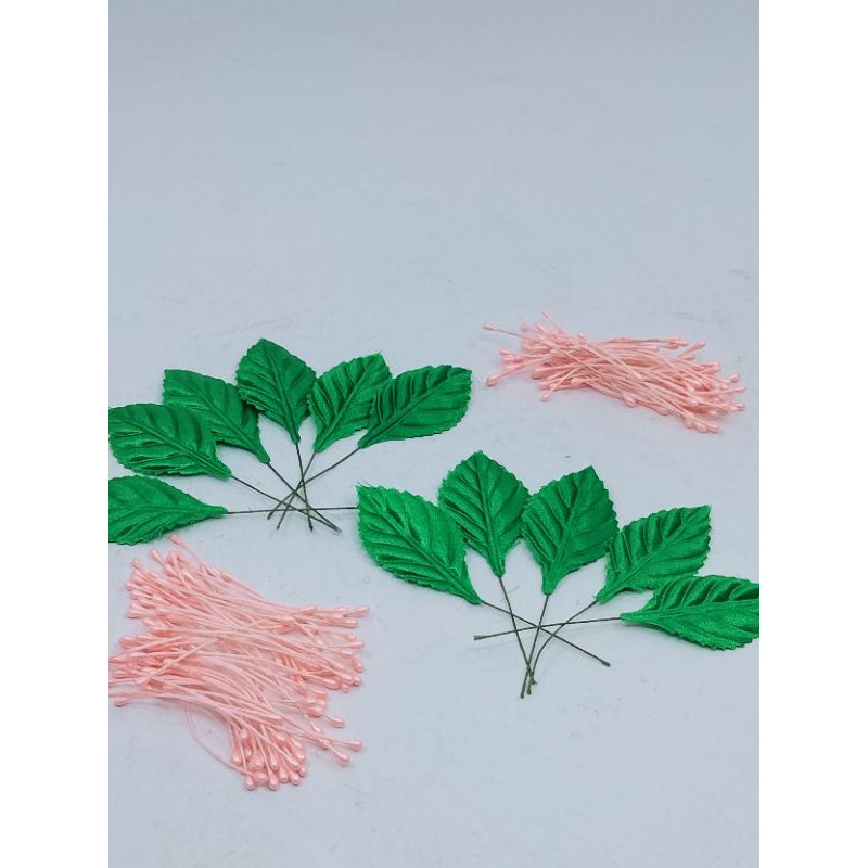 

aplikasi daun R12 satin