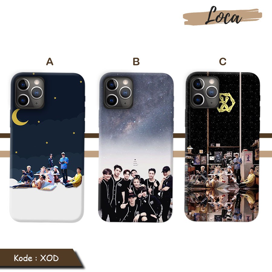 Case HP EXO Aesthetic Kpop Case Handphone Iphone Samsung Oppo Vivo Xiaomi Redmi Asus