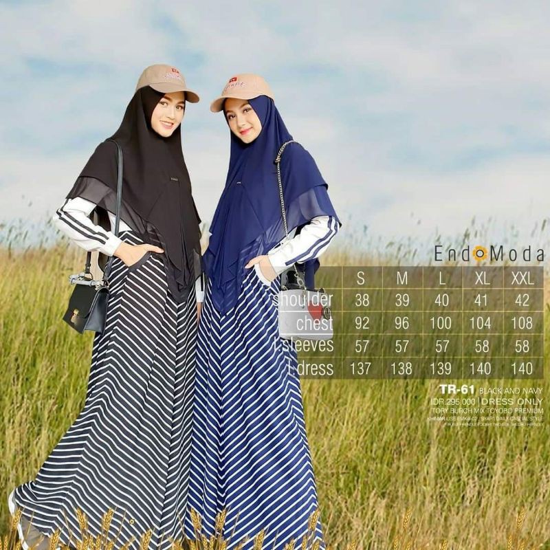 ENDOMODA TR 61 BLACK / ENDOMODA TR 61 NAVY / GAMIS ENDOMODA