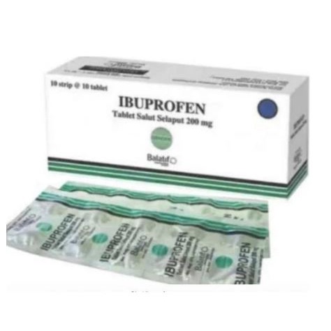 IBUPROFEN 1strip/10 Tablet