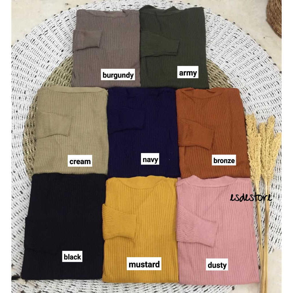 1 KG MUAT 5 PCS | AGEA CARDY / LONG SHAKER CARDIGAN RAJUT BESAR