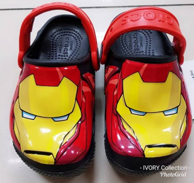 crocs iron man