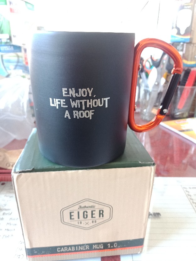 Gelas Eige R Carabiner Mug 300ml