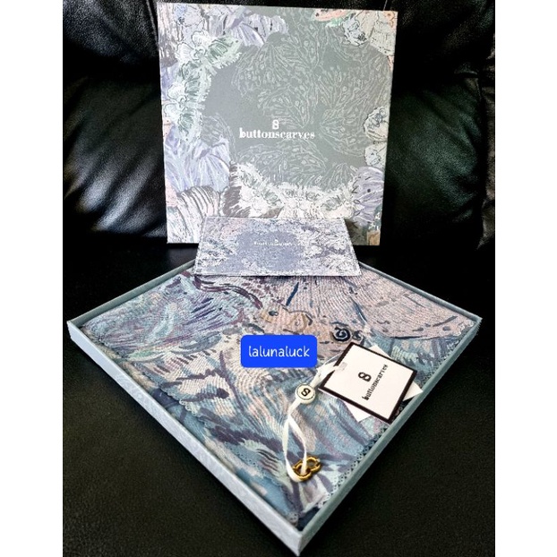 Buttonscarves Farsha Aqua