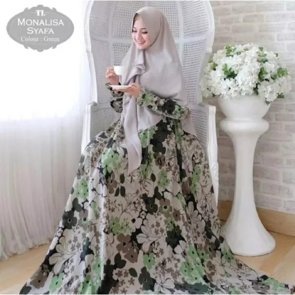 GROSIR gamis katun / gamis syar'i / gamis murah / REAL PICT bisa COD