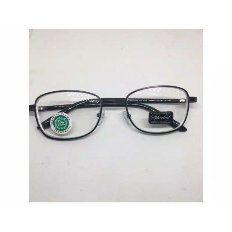 Kacamata minus frame besi kotak (SPH5003)