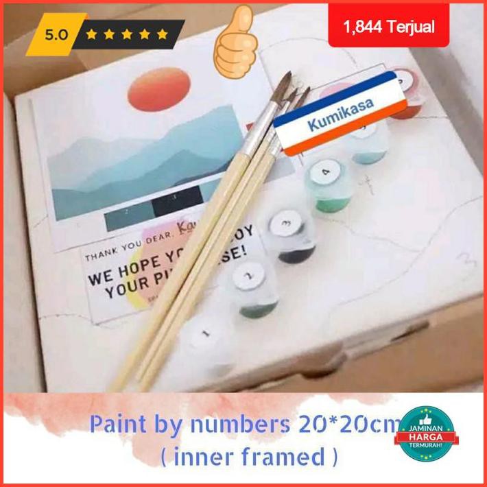 

Dekorasi Rumah Diy Painting By Number 20X20Cm Pastel Colours Art - Art 6 Premium
