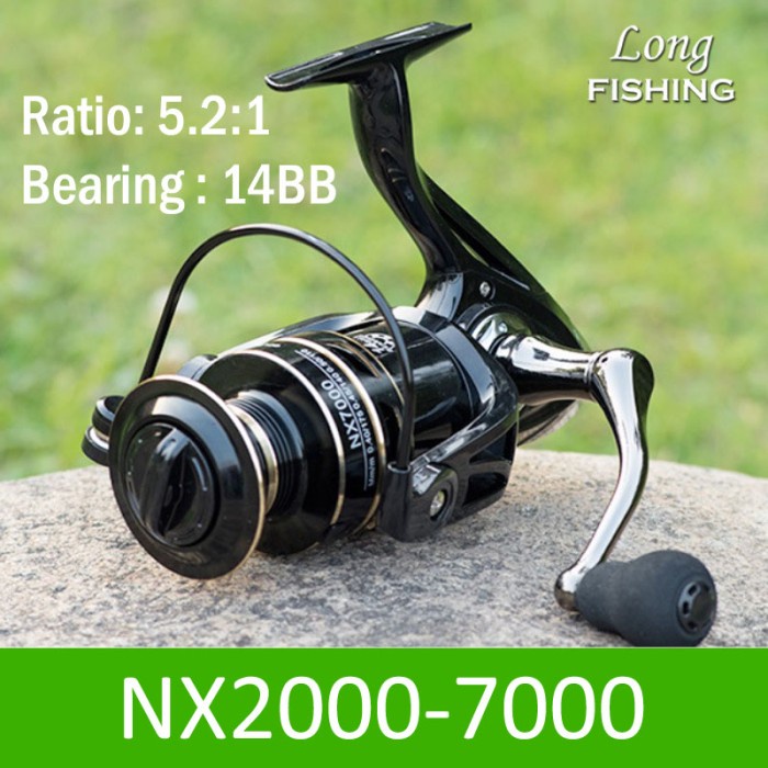 Ready Stok Reel Pancing Metal Berkualitas GOLD SHARKING NX2000 - NX7000 - NX2000 Best Quality