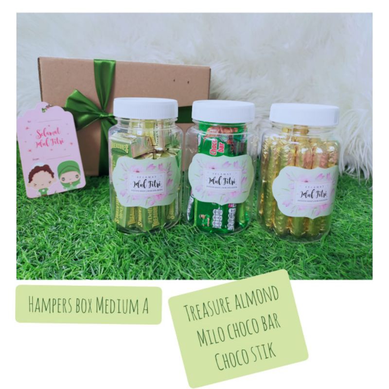 

hampers lebaran / parsel lebaran parsel coklat murah hampers coklat lucu (box medium A)