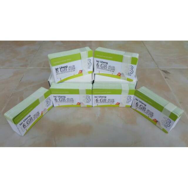 KUOTA TRI 6 GB LTE (AON)