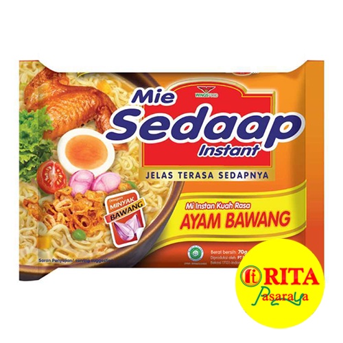 

Sedaap Mie Instan Rasa Ayam Bawang 70 Gr