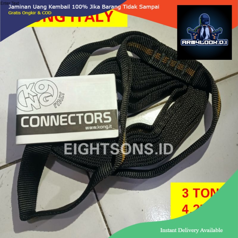PROMO TALI WEBBING SLING BELT WEBBING TUBULAR WEBBING SIT HARNESS KONG ITALY MURAH