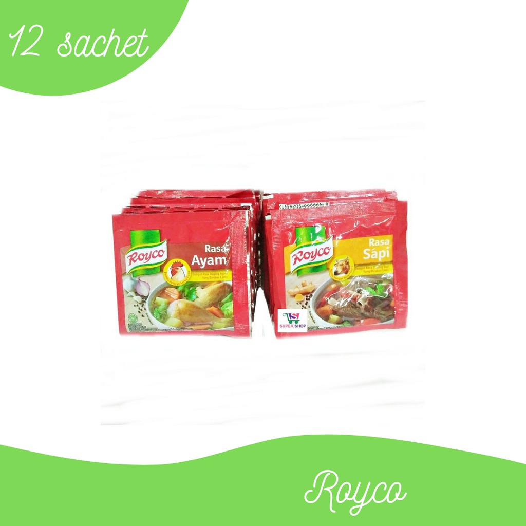 

Royco 12sascet Gudang Sayur Purwokerto