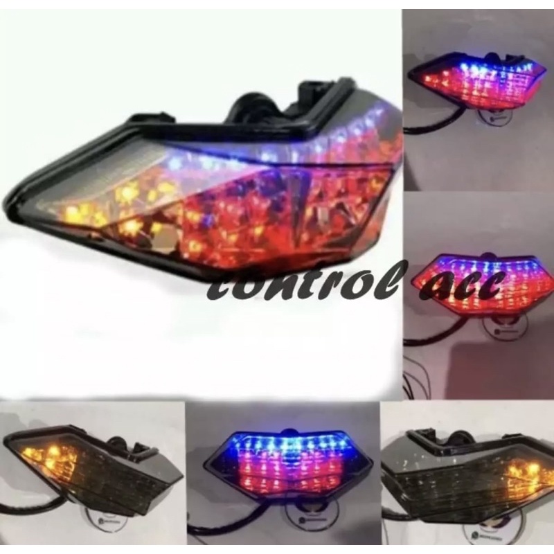 LAMPU STOP LED NINJA 250 FI STOPLAMP 3in1 ninja 250fi