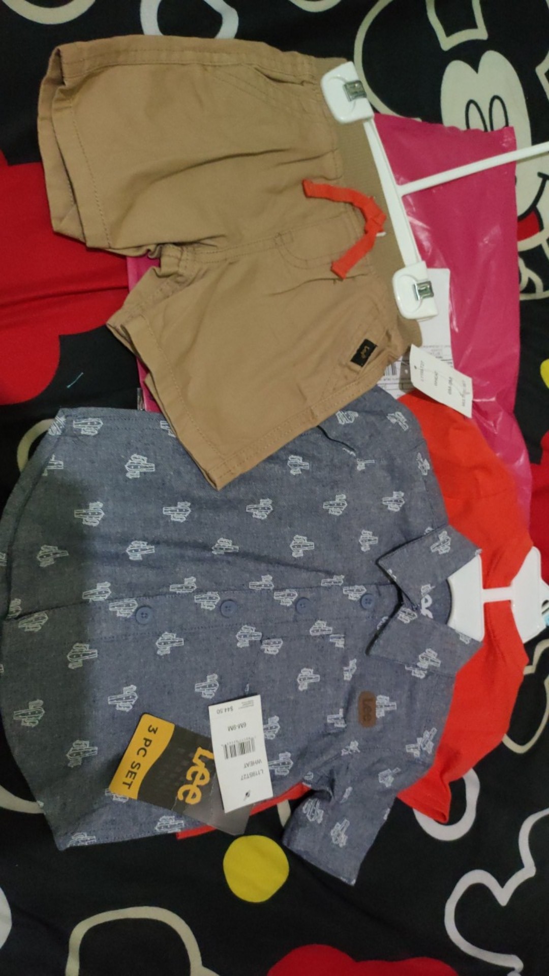 1 Set 3 Pcs Brand Lee/lee Cooper