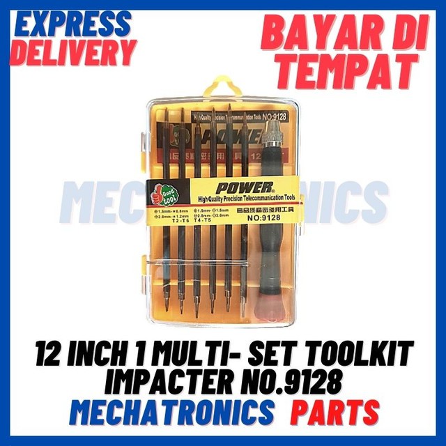 [DEV-9274] 12 INCH 1 MULTI-SCREWDRIVERS SET TOOLKIT IMPACTER SETT TOOLKIT NO.9128