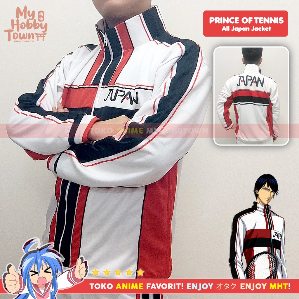 Kostum Cosplay Jaket Anime Prince Of Tennis Tenipuri All Japan Celana