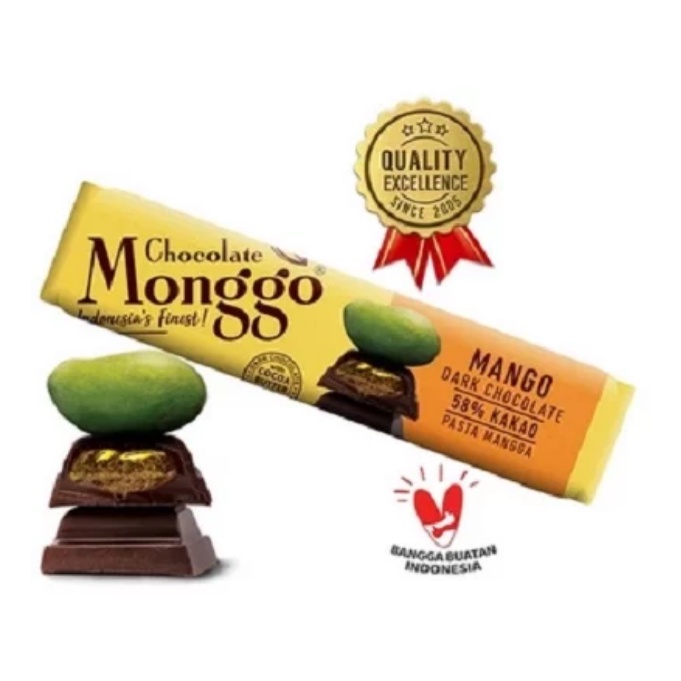 

Monggo Dark Chocolate & Mango