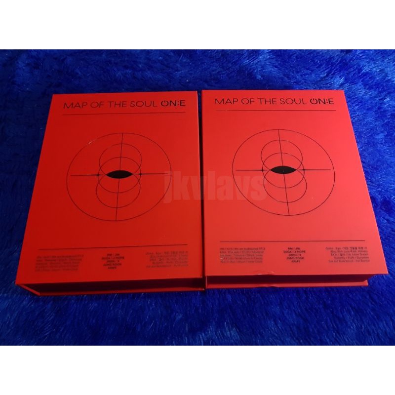 [READY] MAP OF SOUL ON:E DVD SET OUTBOX PHOTOBOOK DIGIPACK 3 DISC MOTS PHOTOCARD UN SEALED READY ONE