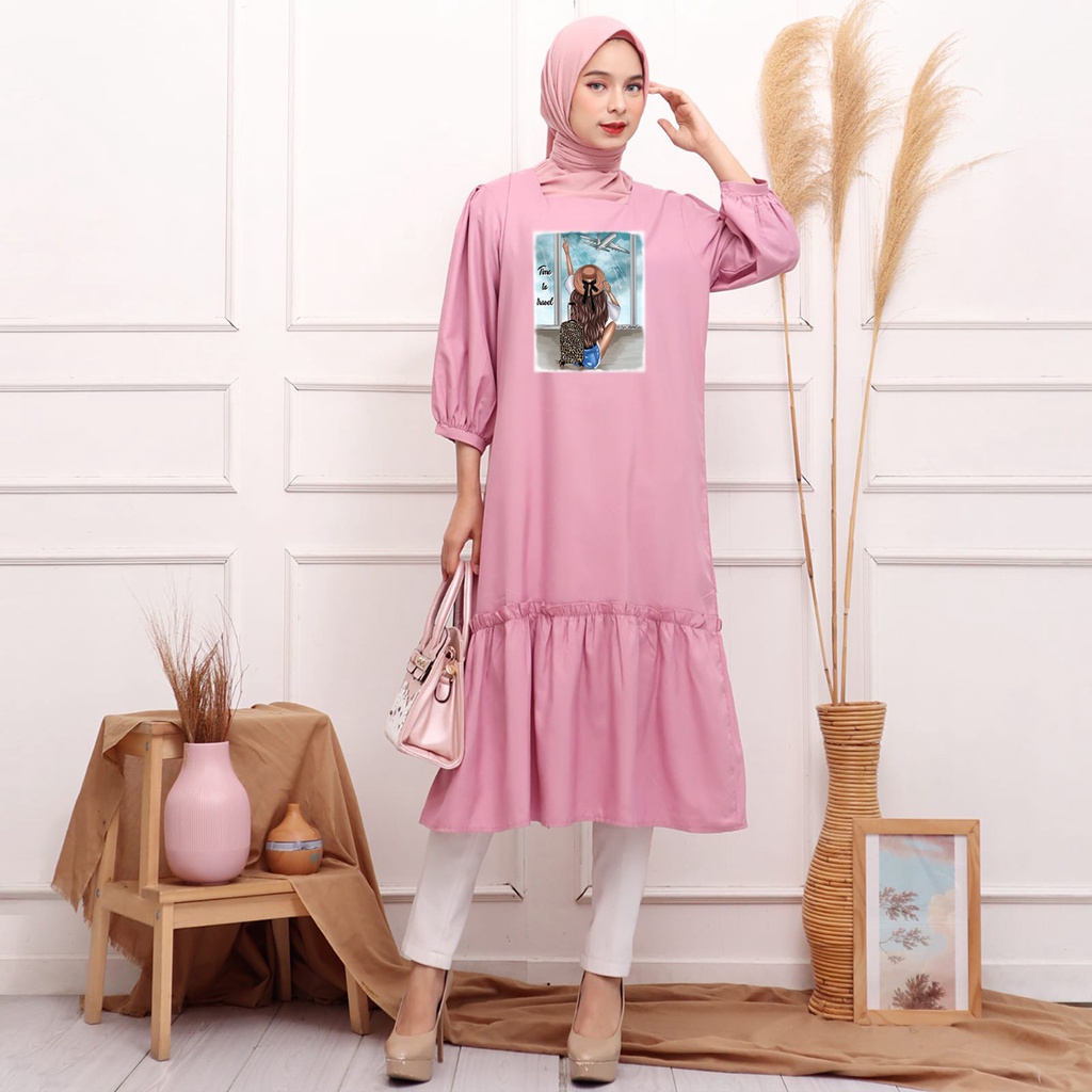 FF Basic Dress Women Hijab's Collaboration 07